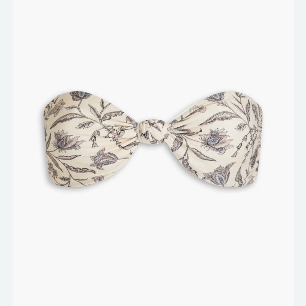 TigerlilyFloral Bandeau Bikini Top